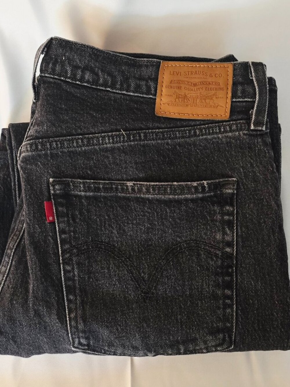 Levi's Premium Ribcage Straight Ankle Women's Jeans - Black W32 L27